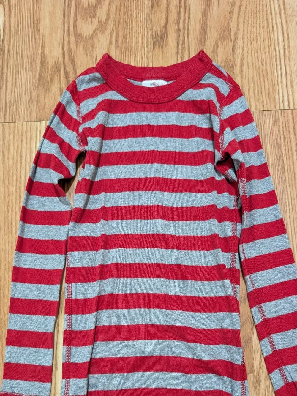 Hanna Andersson Long John Pajamas Gnomes Stripes 110 5 Organic Cotton